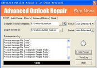Advanced Outlook Repair 1.2