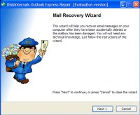 DiskInternals Outlook Express Repair 1.0