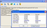 Advanced ACT Password Recovery 2.10