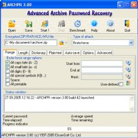 Advanced Archive Password Recovery 3.01