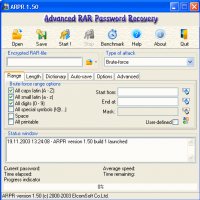 Advanced RAR Password Recovery 1.52