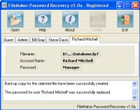 FileMaker Password Recovery 1.0b