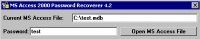 MS Access 2000 Password Recoverer 4.2
