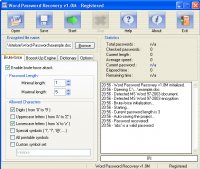 Word Password Recovery 1.0M